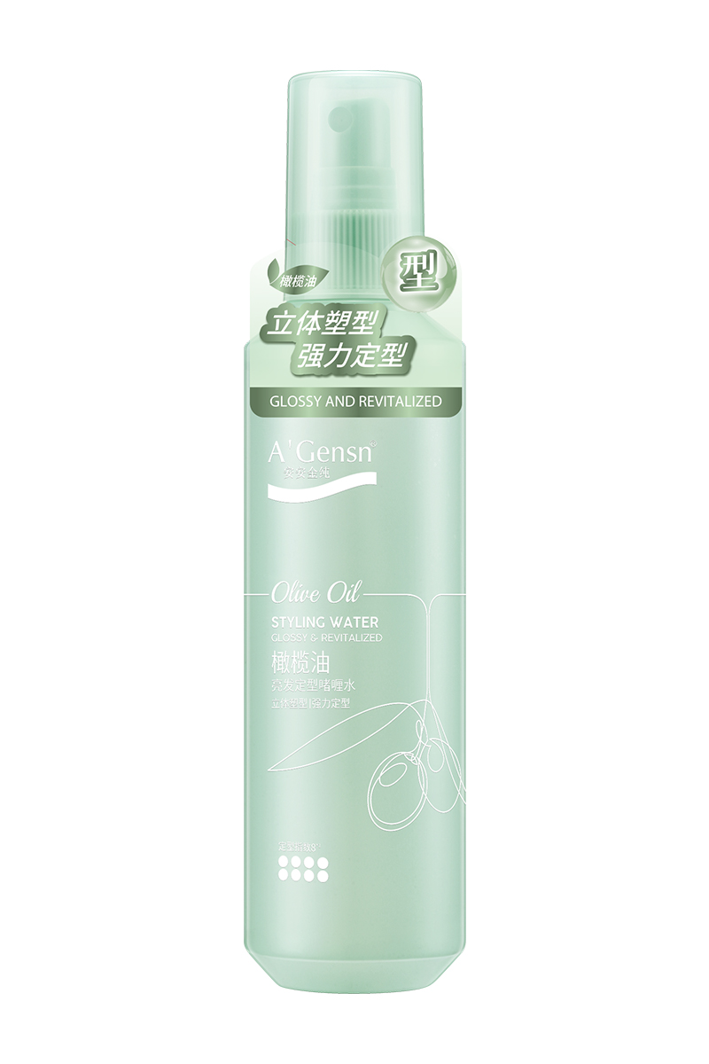豪门国际金纯橄榄油亮发定型啫喱水
