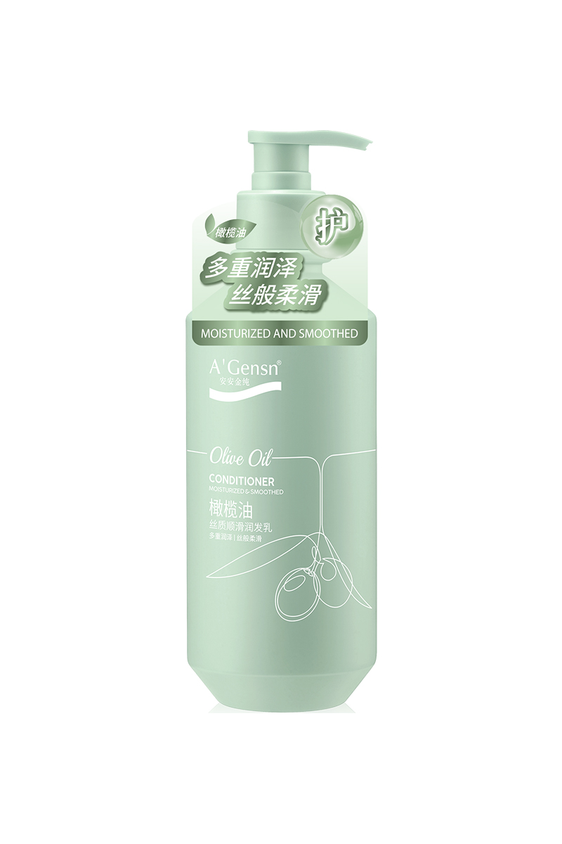 豪门国际金纯橄榄油丝质顺滑润发乳